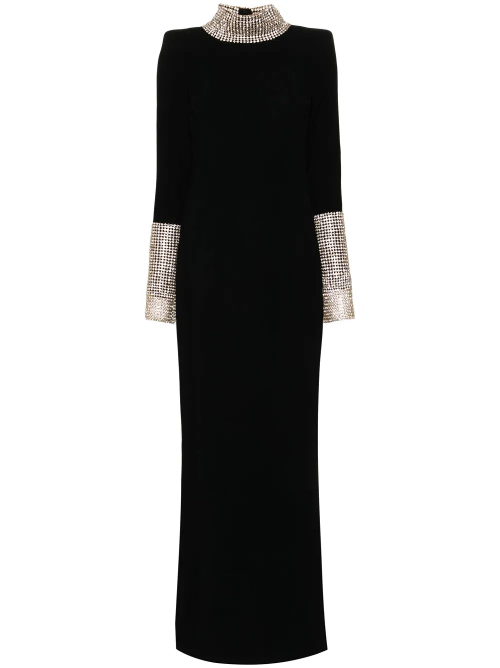 Crystal-Embellished Gown
