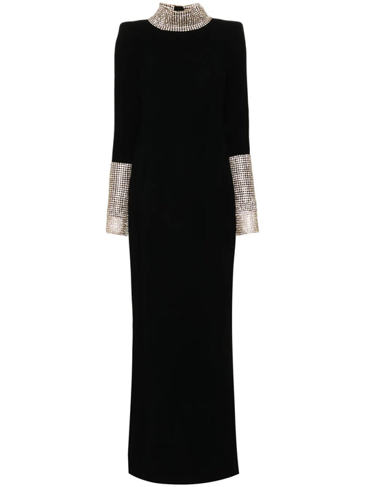 Crystal-Embellished Gown