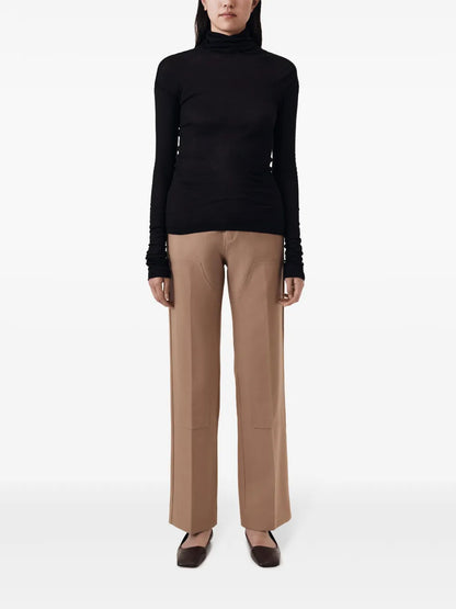 Long-Sleeve Roller Top