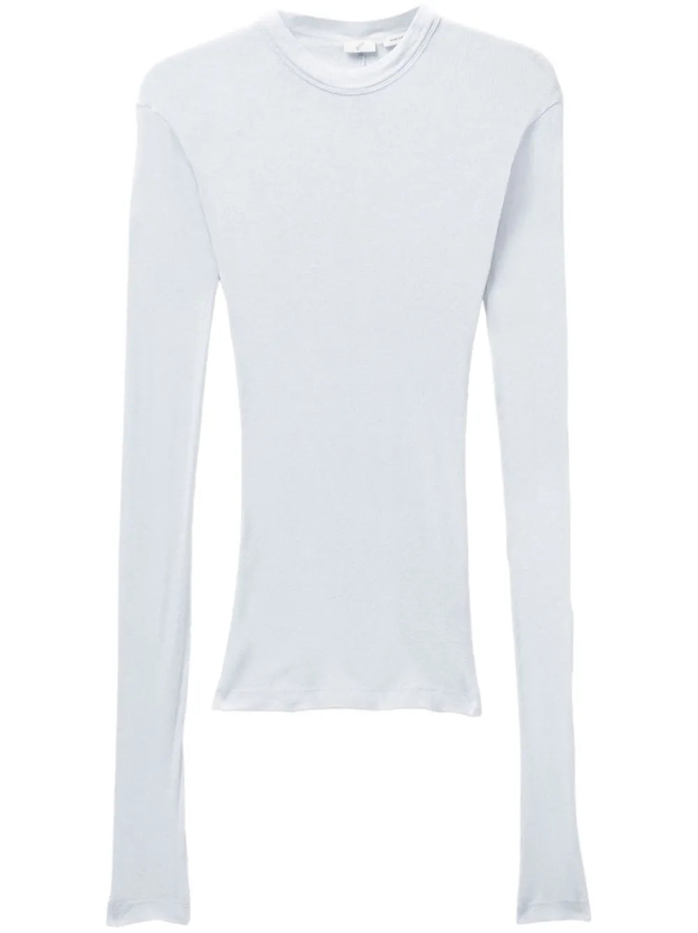 Semi-Sheer Long-Sleeve Jersey