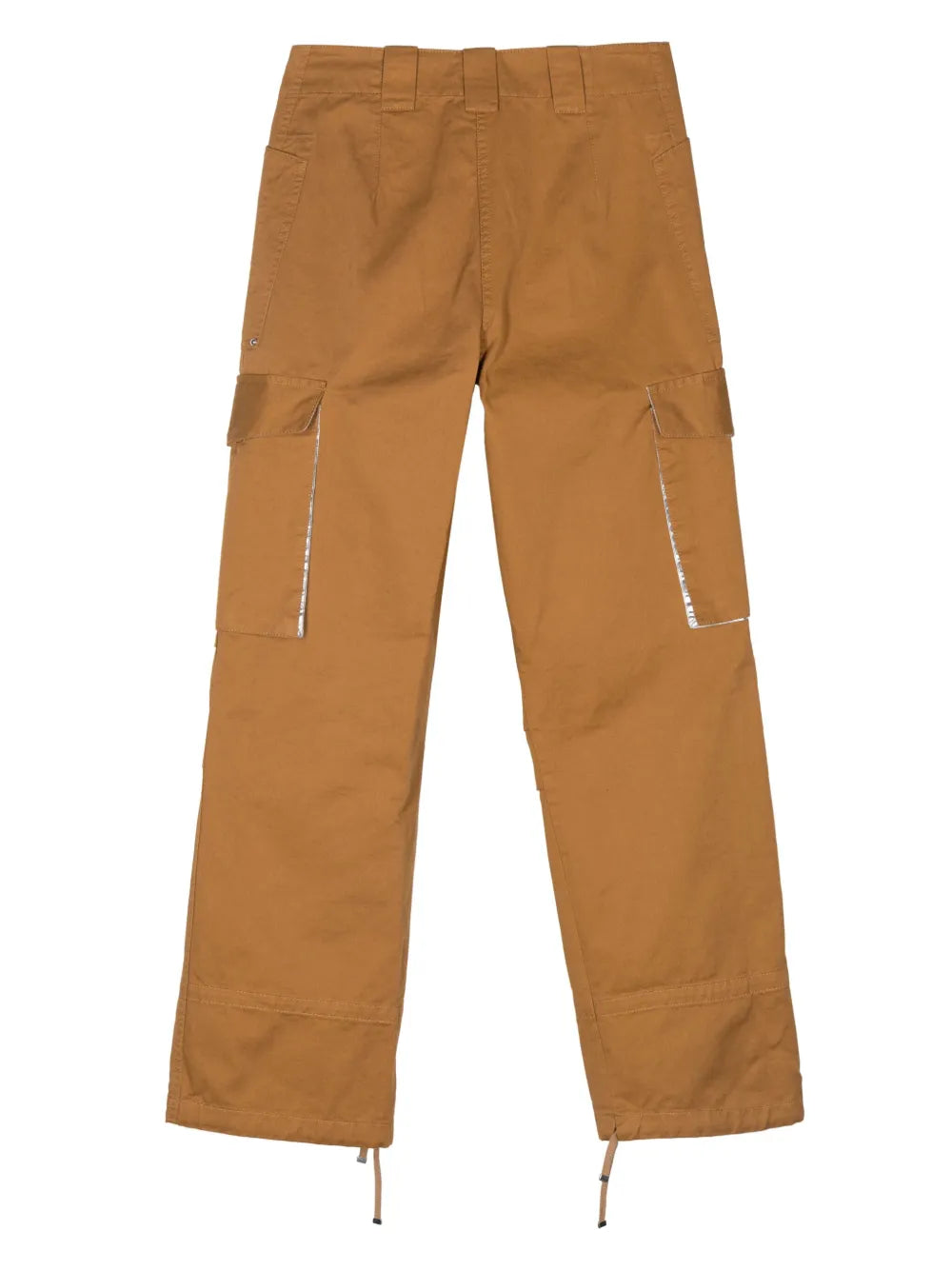 Embroidered-Logo Cargo Pants