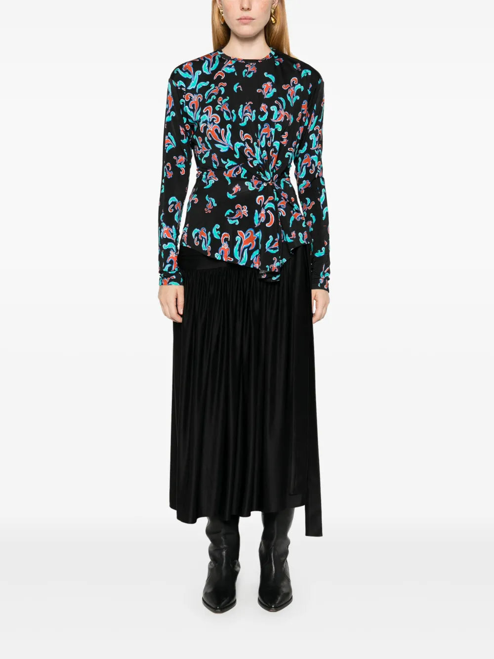 Bow-Detail Skirt