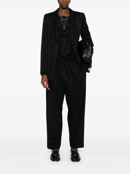 Wool Single-Breasted Blazer