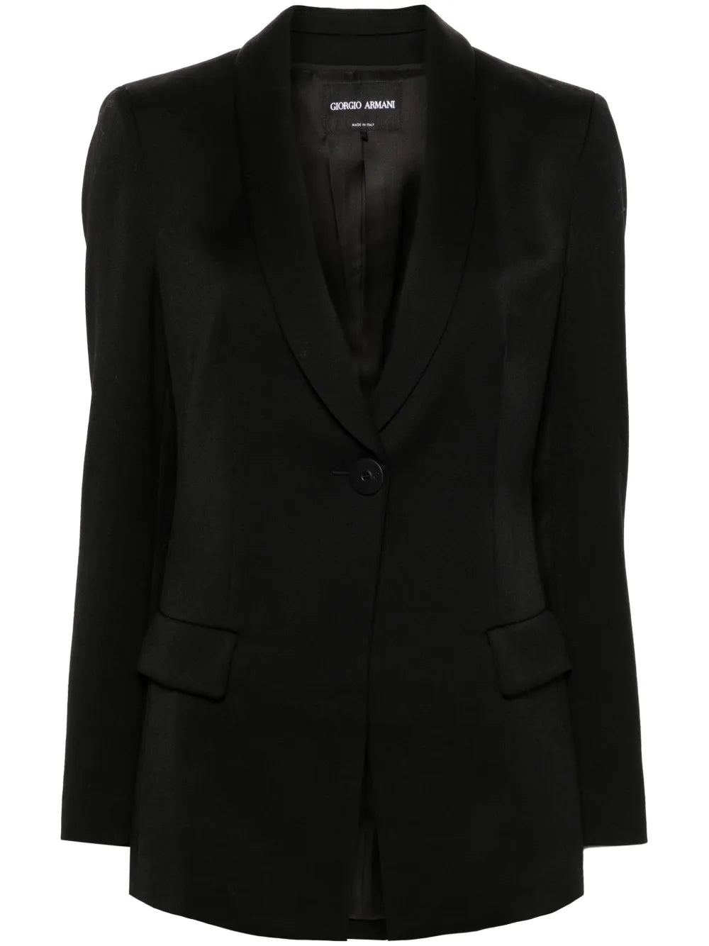 Wool Single-Breasted Blazer
