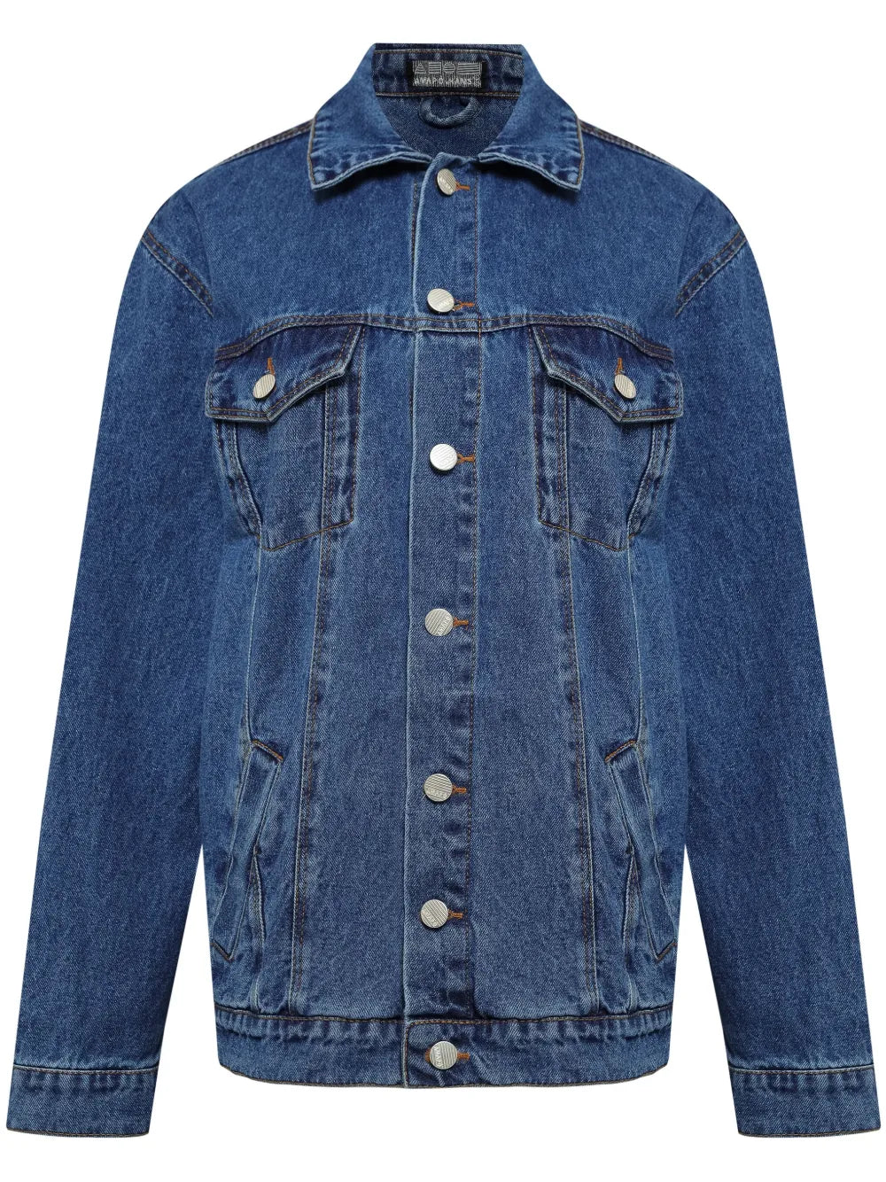 Single-Breasted Denim Jacket