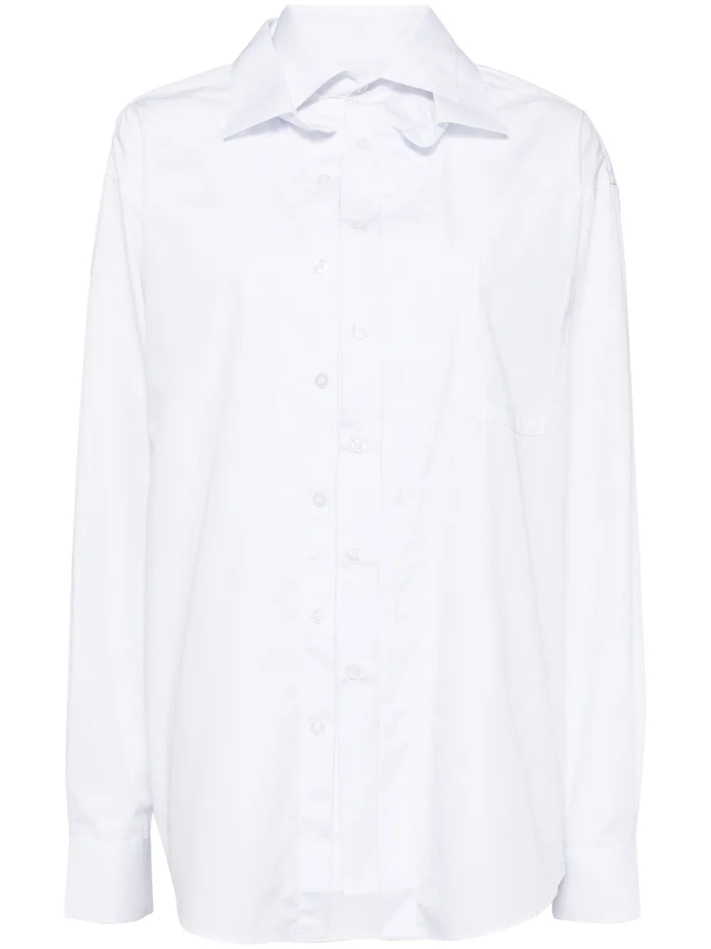 Layered Button-Down Shirt