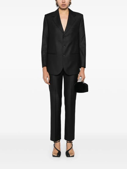 Single-Breasted Straight Suit