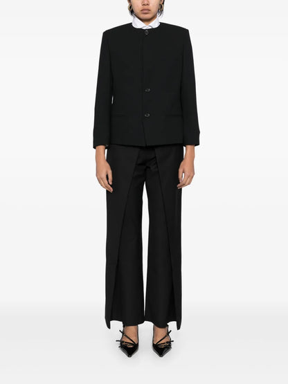 Wool Cropped Jacket