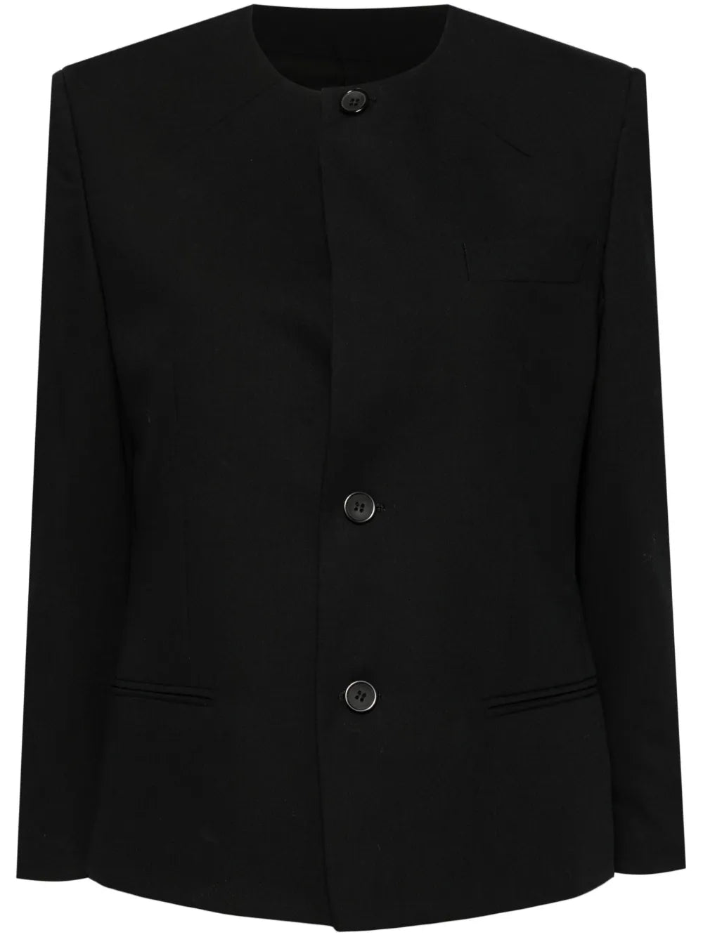 Wool Cropped Jacket