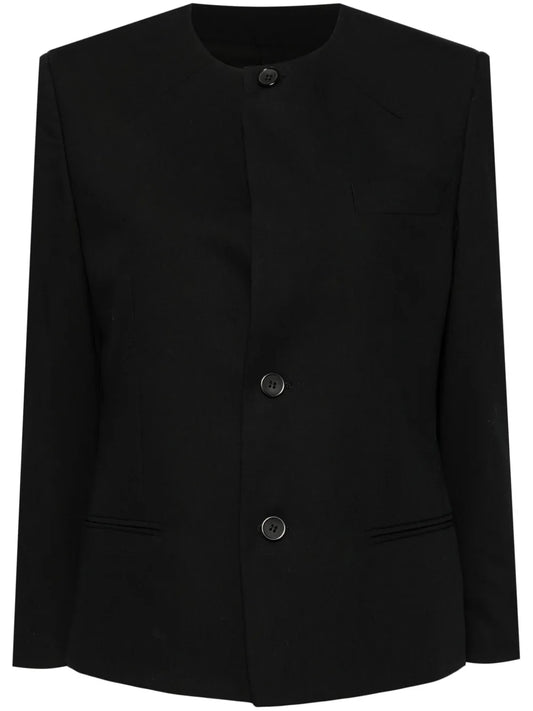Wool Cropped Jacket