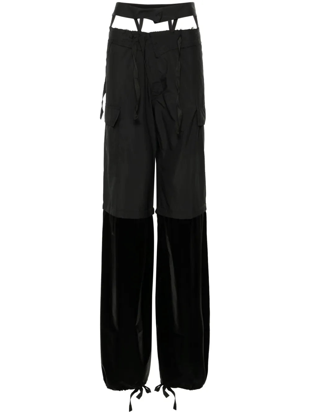 Raw-Cut Finish Trousers