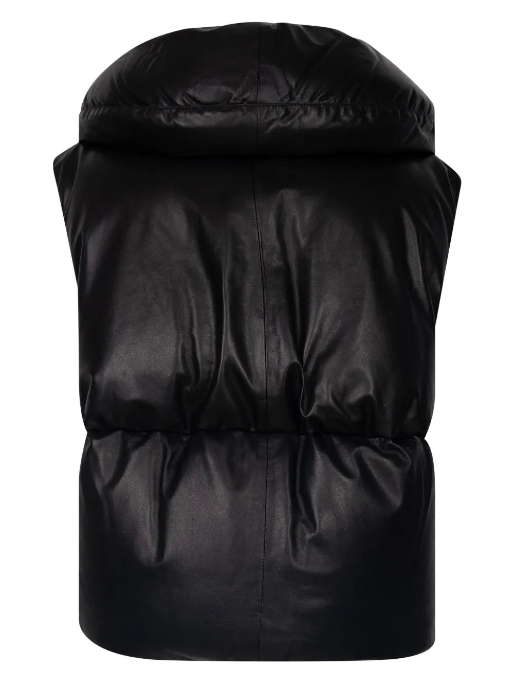Leather Padded Gilet