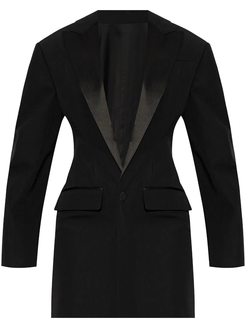 Single-Breasted Blazer Mini Dress