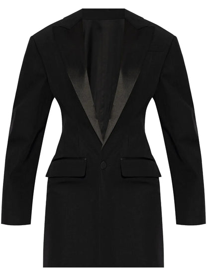Single-Breasted Blazer Mini Dress