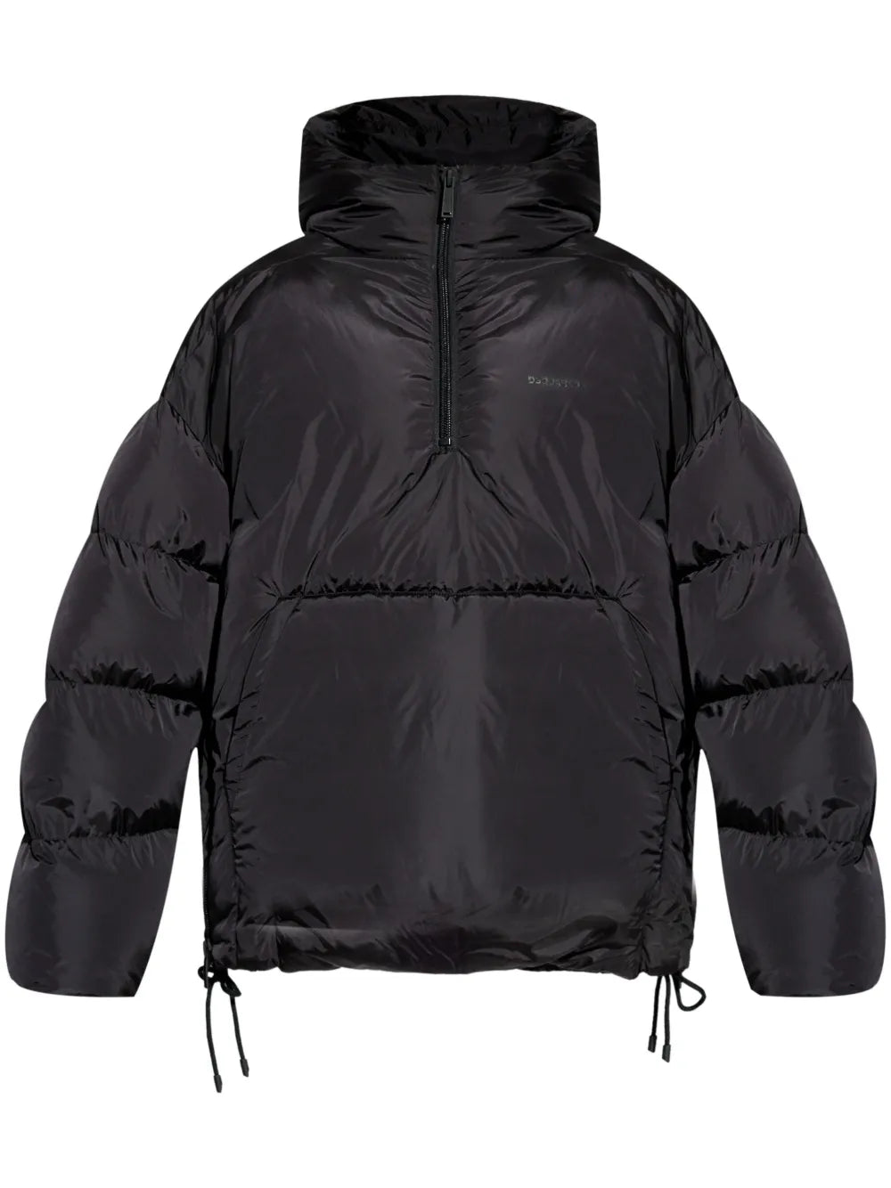 Logo-Embroidered Down Jacket