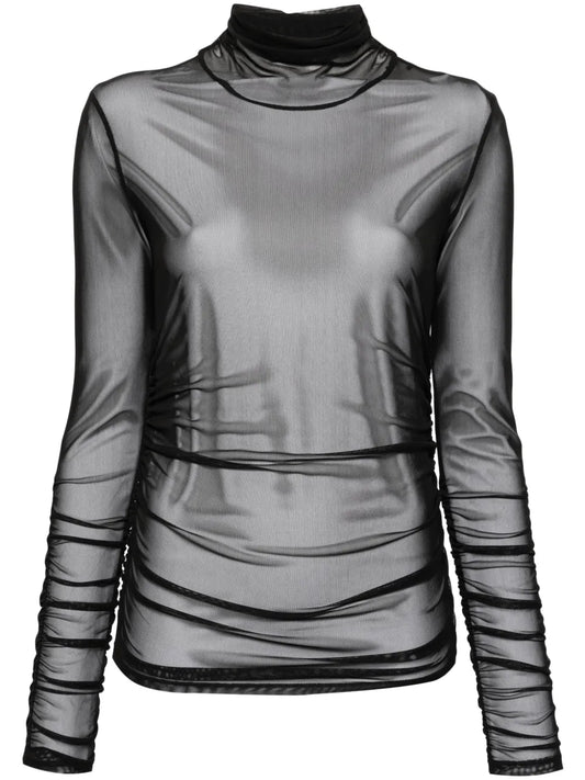 Gathered-Detailing Blouse