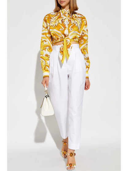 Tailored Tapered Trousers