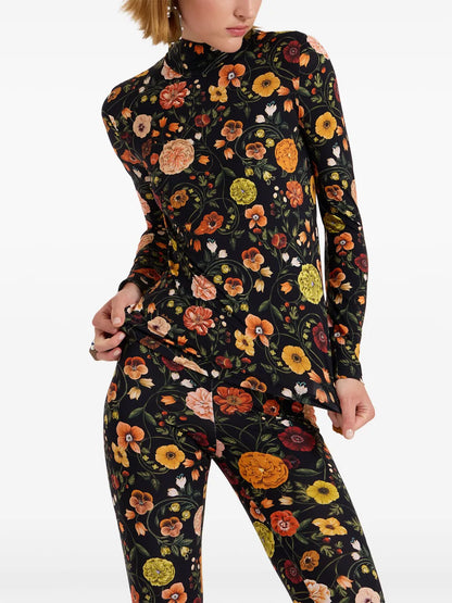 Floral-Print Top