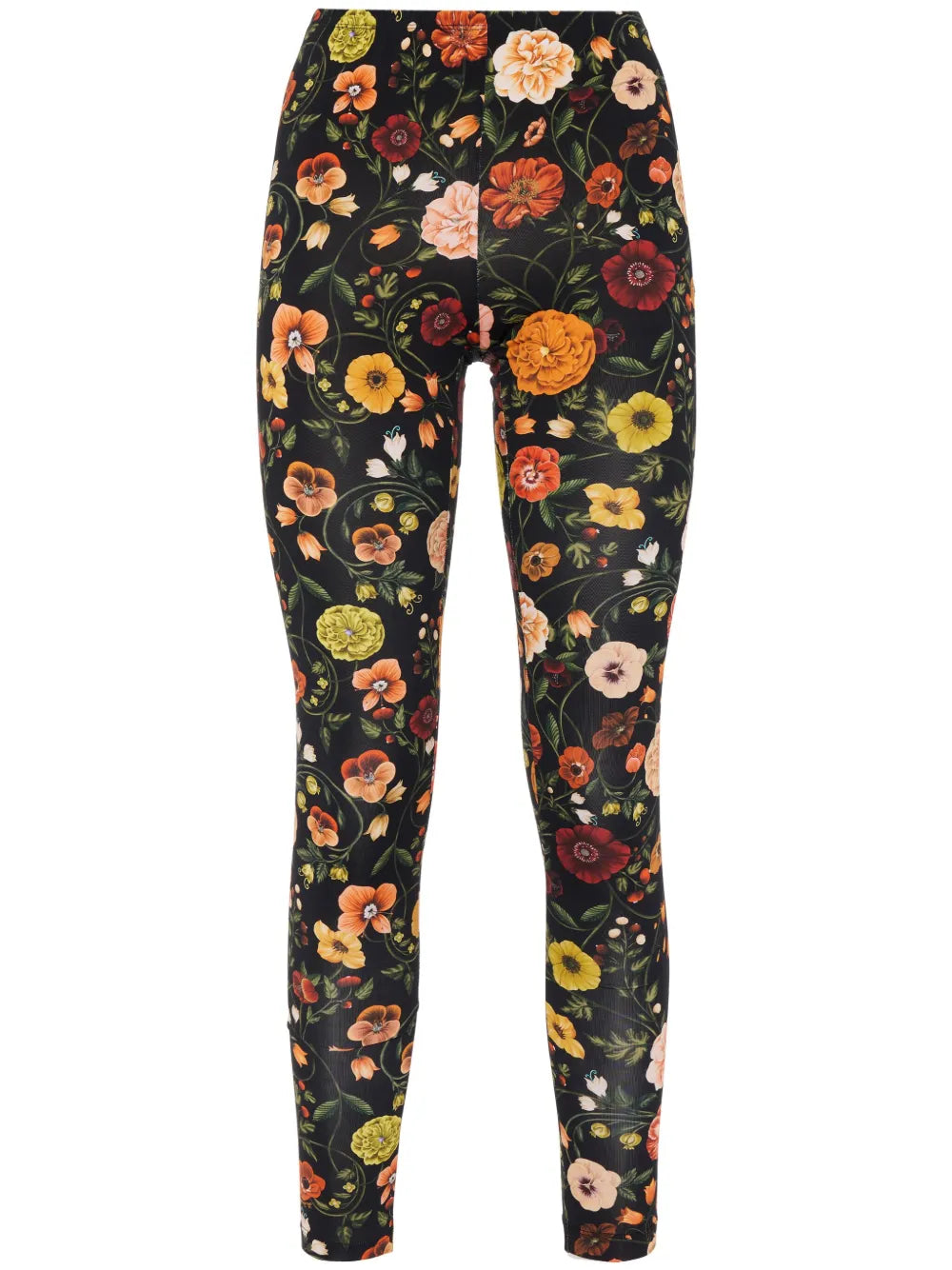 Floral-Print Leggings