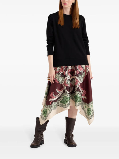 Sporty Foulard Dress