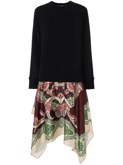 Sporty Foulard Dress