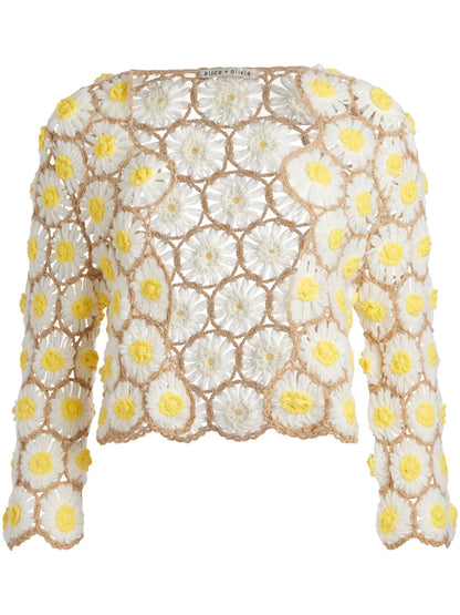 Anderson Daisy Crochet Cardigan
