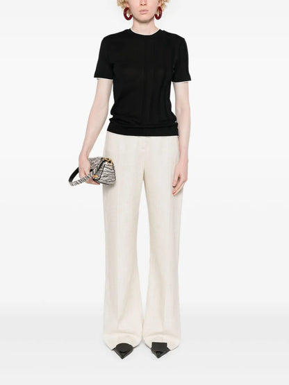 Le T-Shirt Tricot Knitted Top