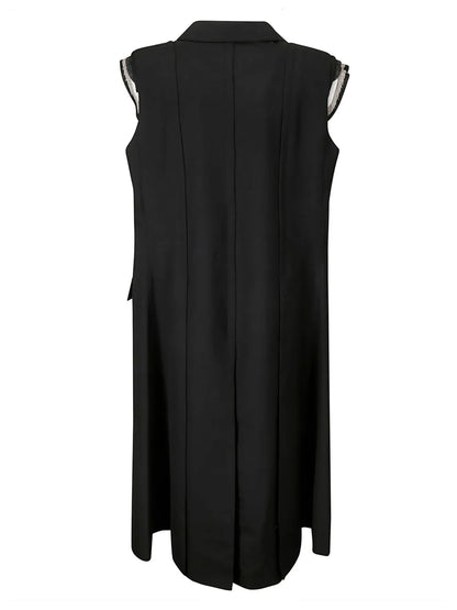 Suiting Long Vest Coat
