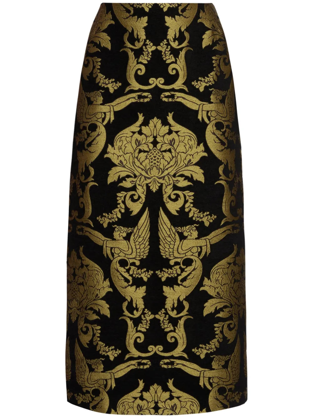 Printed Pencil Skirt