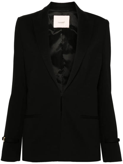 Strap-Detail Blazer
