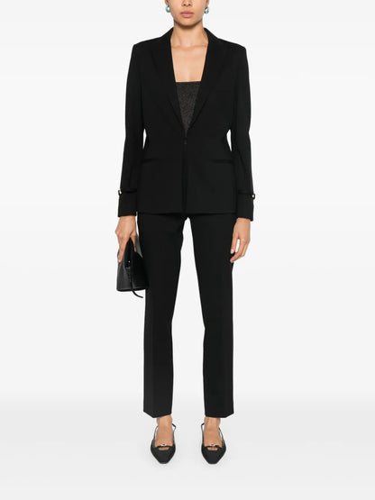 Strap-Detail Blazer