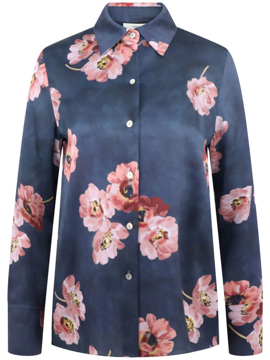 Floral-Print Shirt