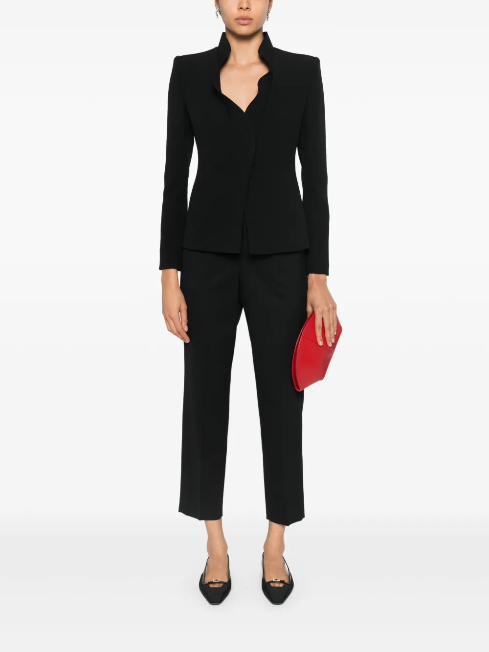 Stand-Up Lapels Blazer