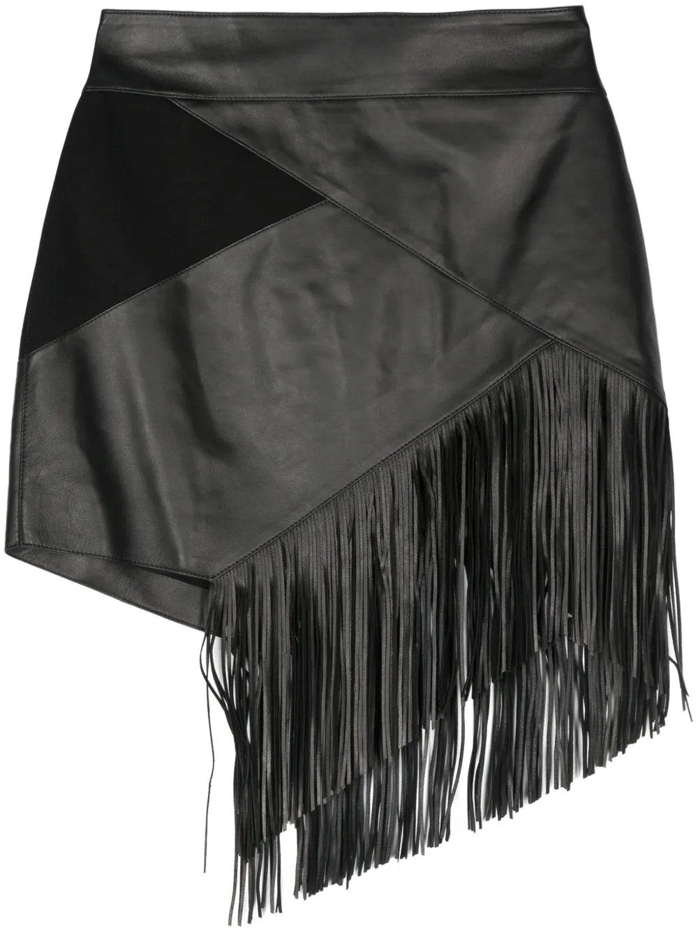 Fringed Mini Skirt