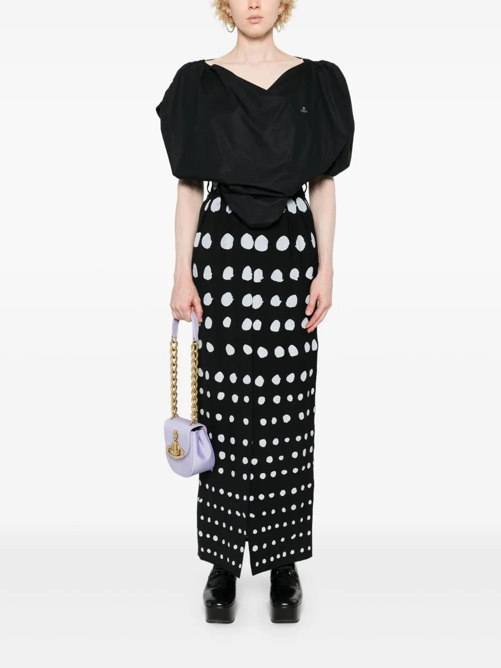 Orb-Embroidered Blouse