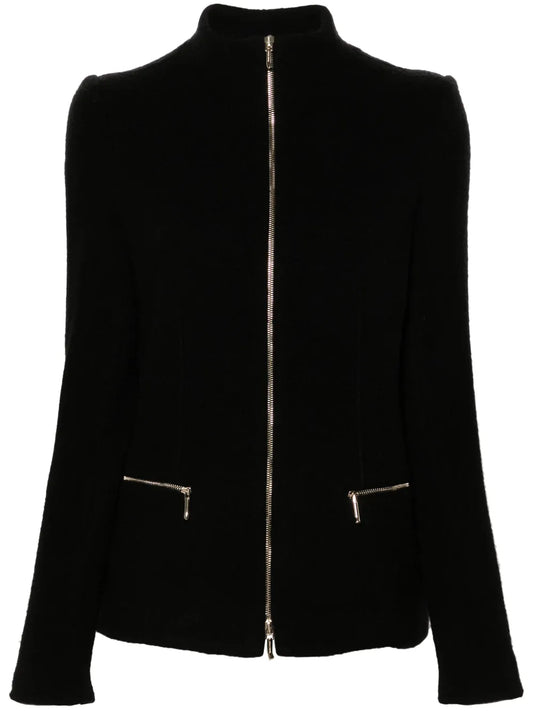Mock-Neck Jacket