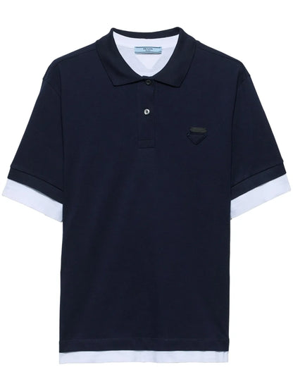 Triangle Logo Polo Shirt