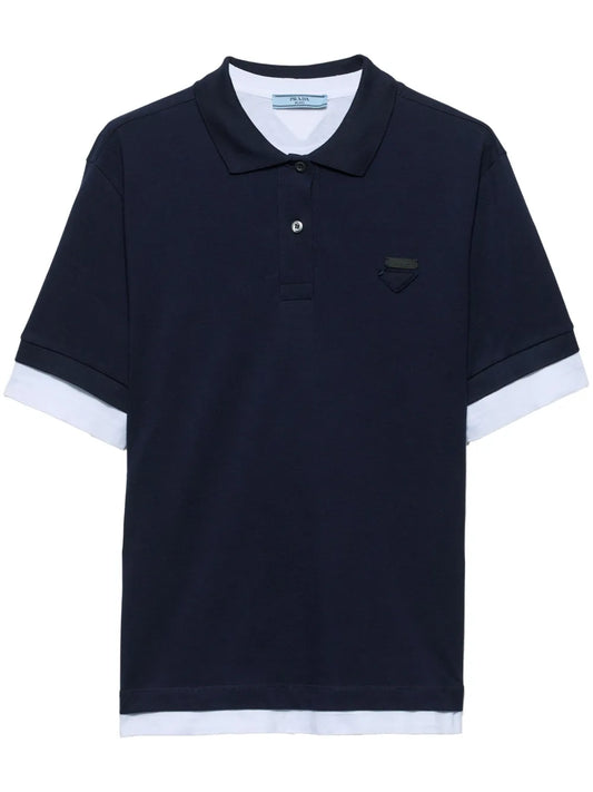 Triangle Logo Polo Shirt