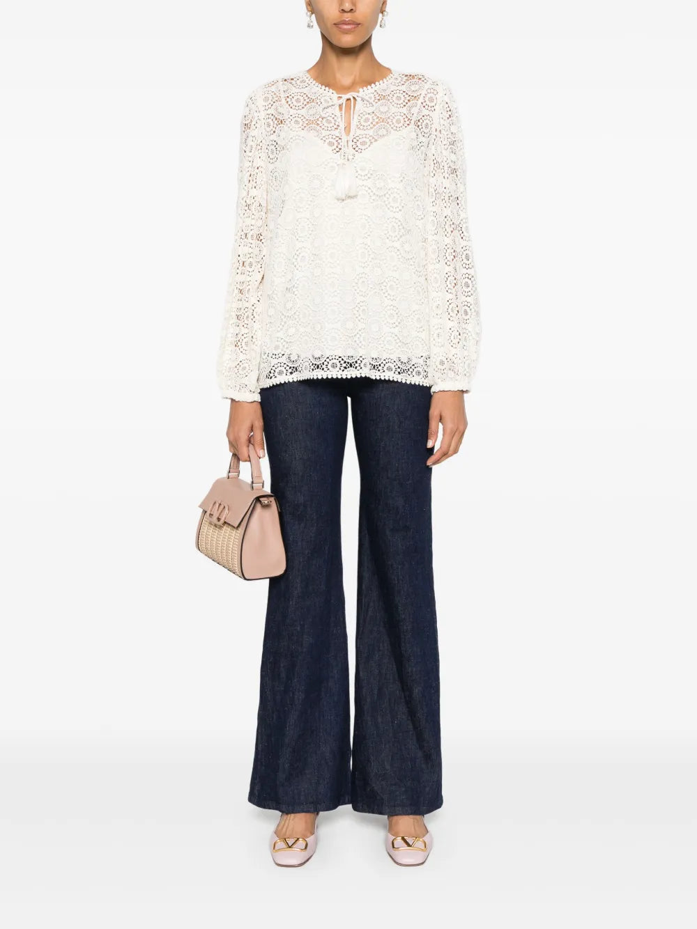 Mid-Rise Bootcut Jeans