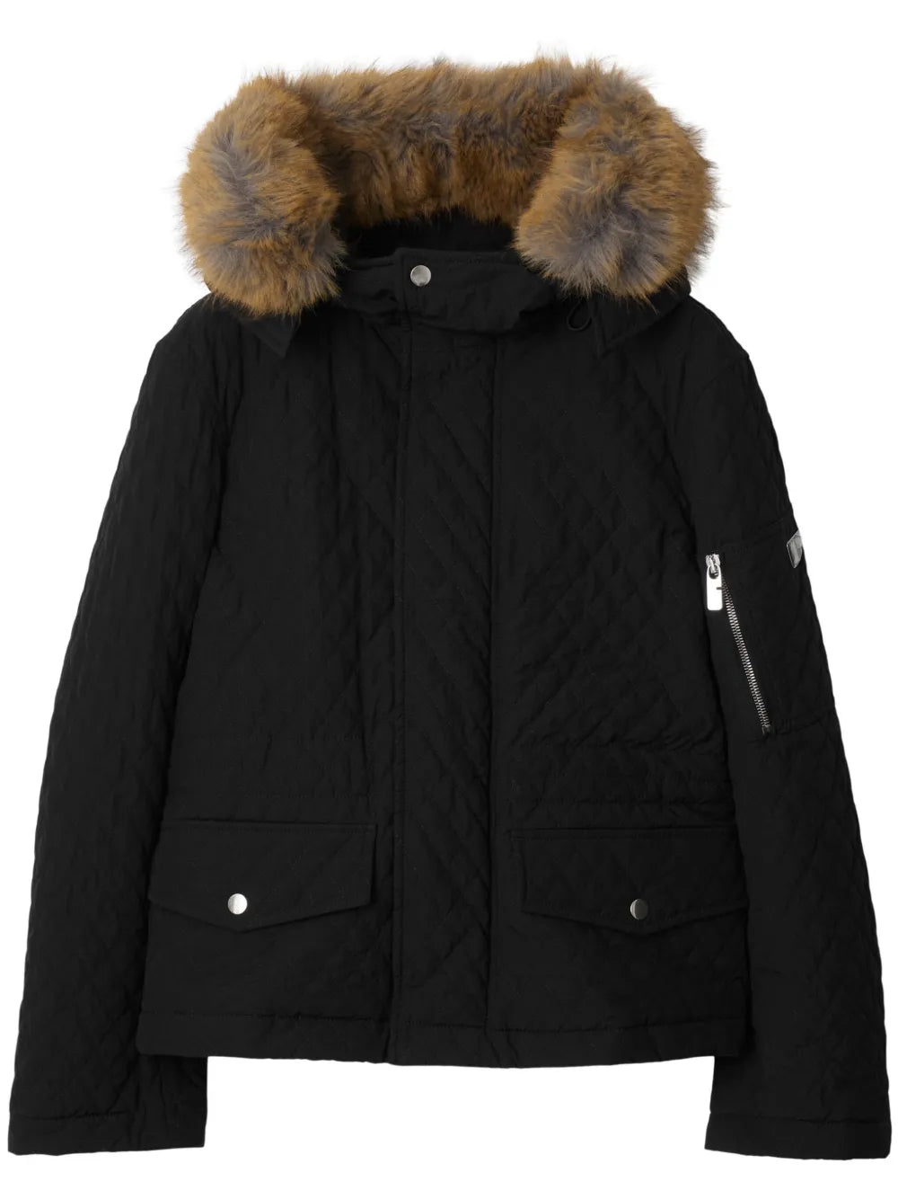 Cotton-Blend Quilted Jacket