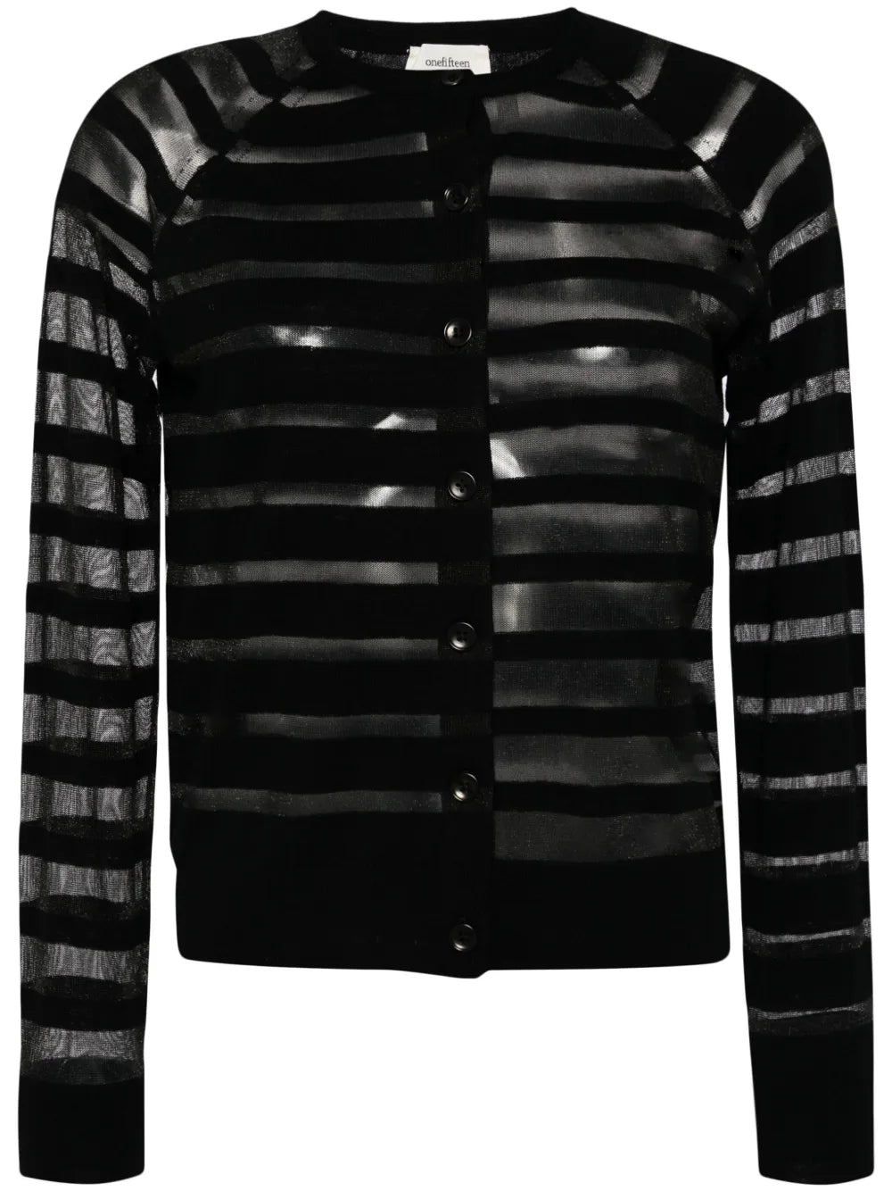 Striped Long-Sleeve Cardigan
