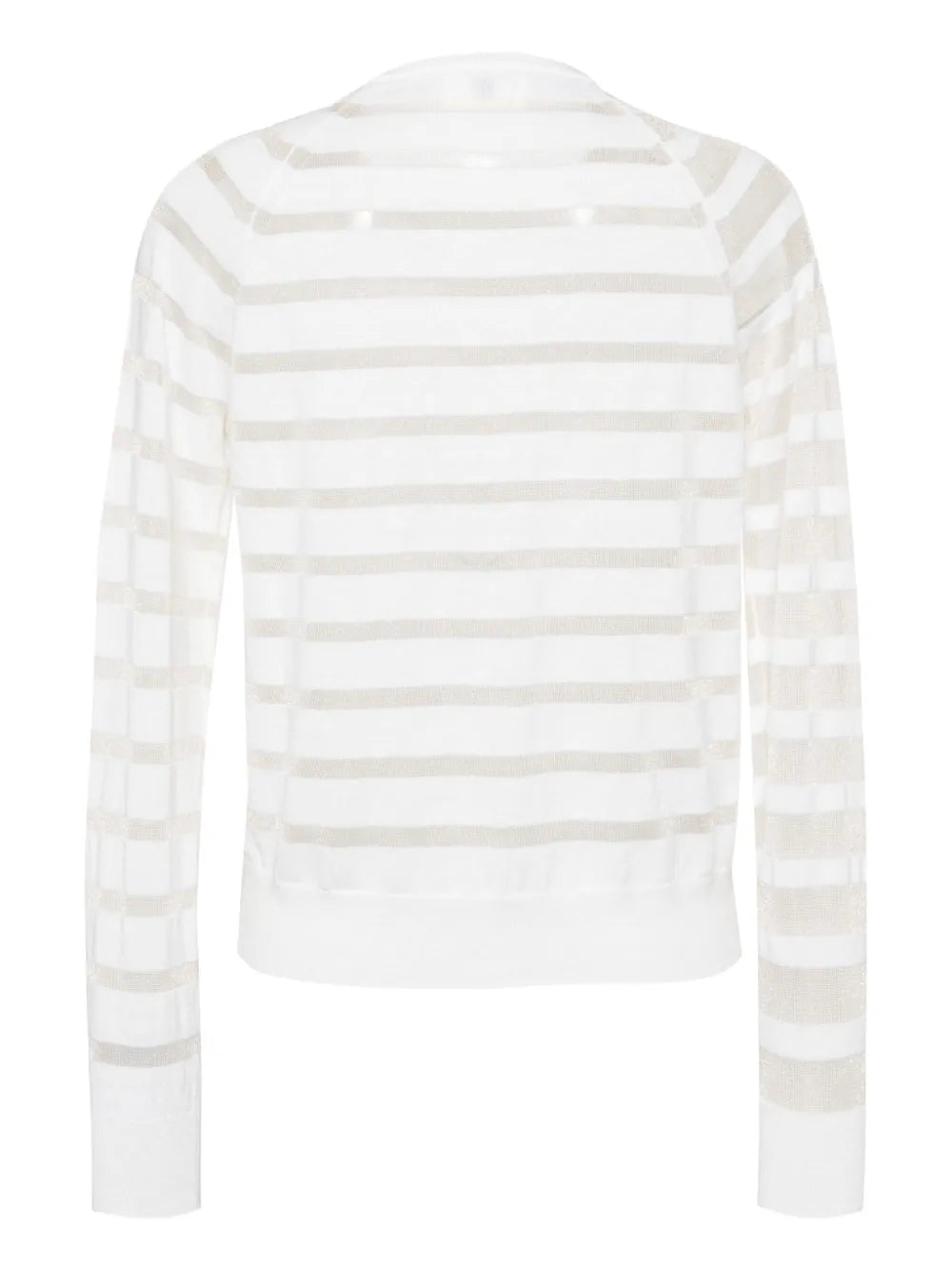 Striped Long-Sleeve Cardigan