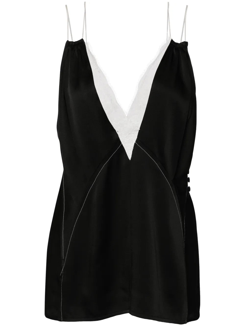 Lace-Embellished Camisole Top