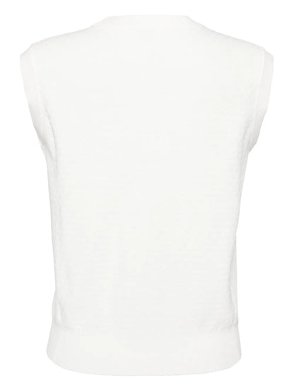 Sleeveless Knitted Top