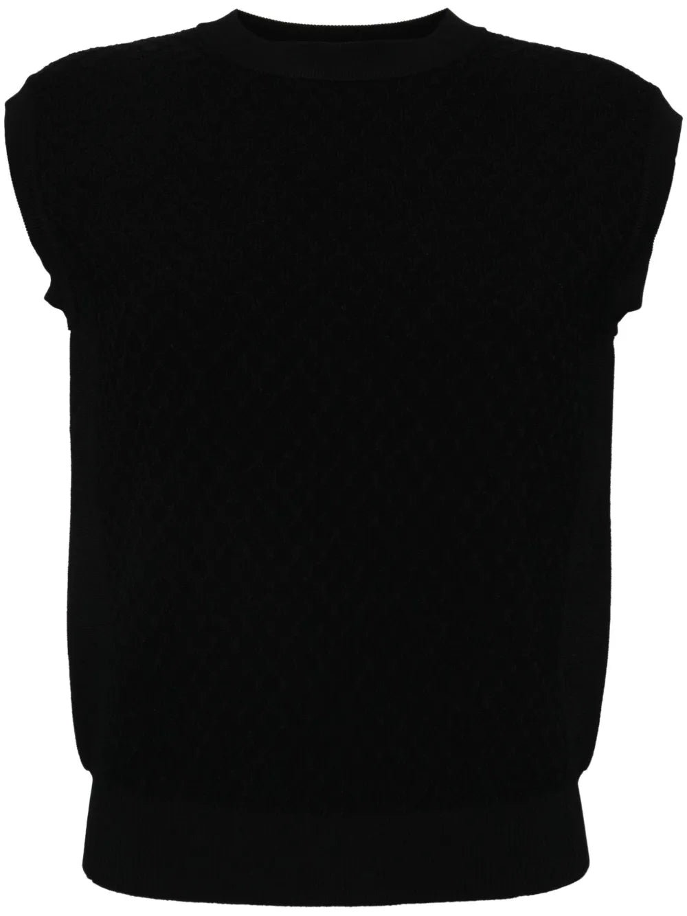 Sleeveless Knitted Top