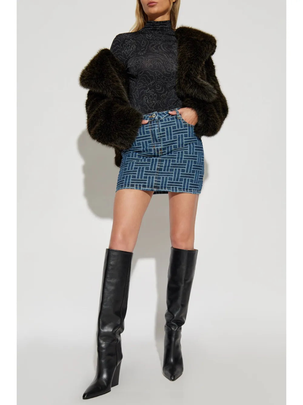 Faux Fur Jacket