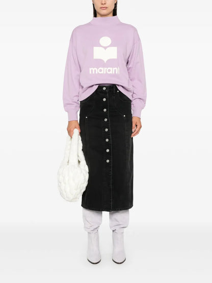 Vandy Denim Midi Skirt