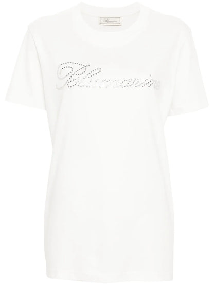 Rhinestone-Logo T-Shirt