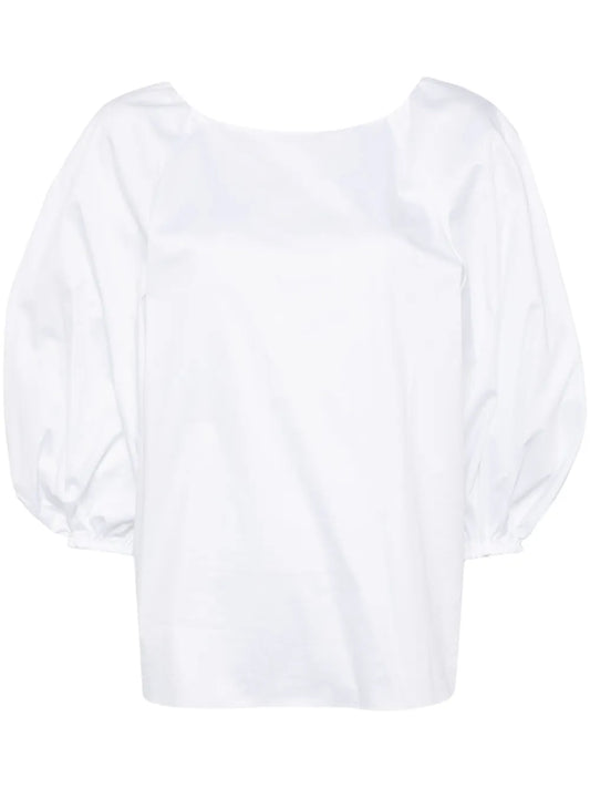 Boat-Neck Blouse