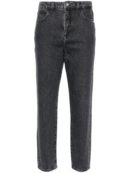 Logo-Plaque Jeans